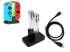 Caricatore Nintendo Switch DOBE TNS-875 Dock Ricarica Controller Pro Type-C