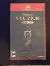 The Elder Scrolls IV Oblivion: Remastered Deluxe Edition Switch 2 / US Edition