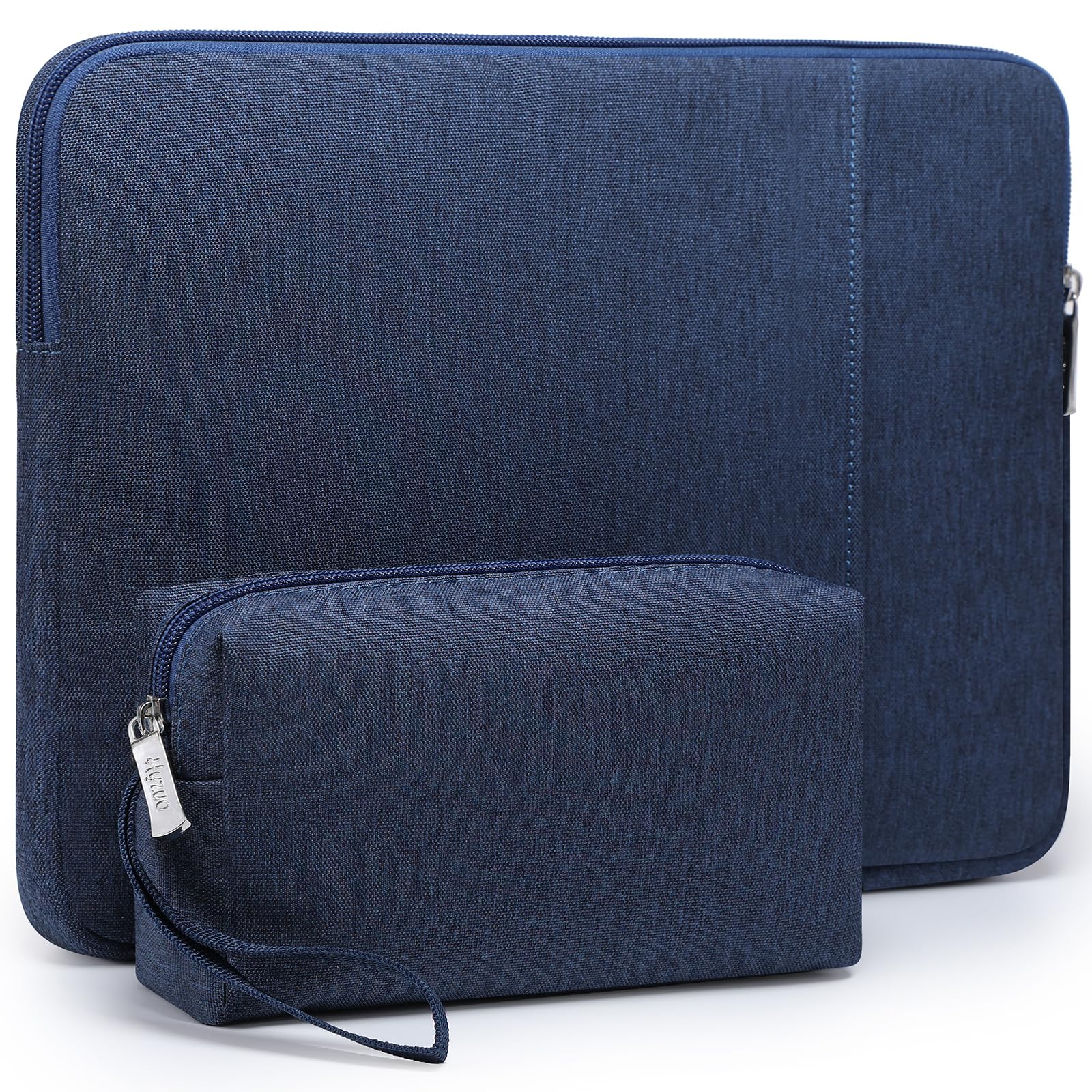 HYZUO 13 Pollici Set Custodie PC Portatili per MacBook Air, Blu Navy | per MacBook Air 13 M5-M1 A3449 2026-2018, MacBook Neo 13, MacBook Pro 13 M2/M1 2026-2016, iPad Pro/Air 13, X…