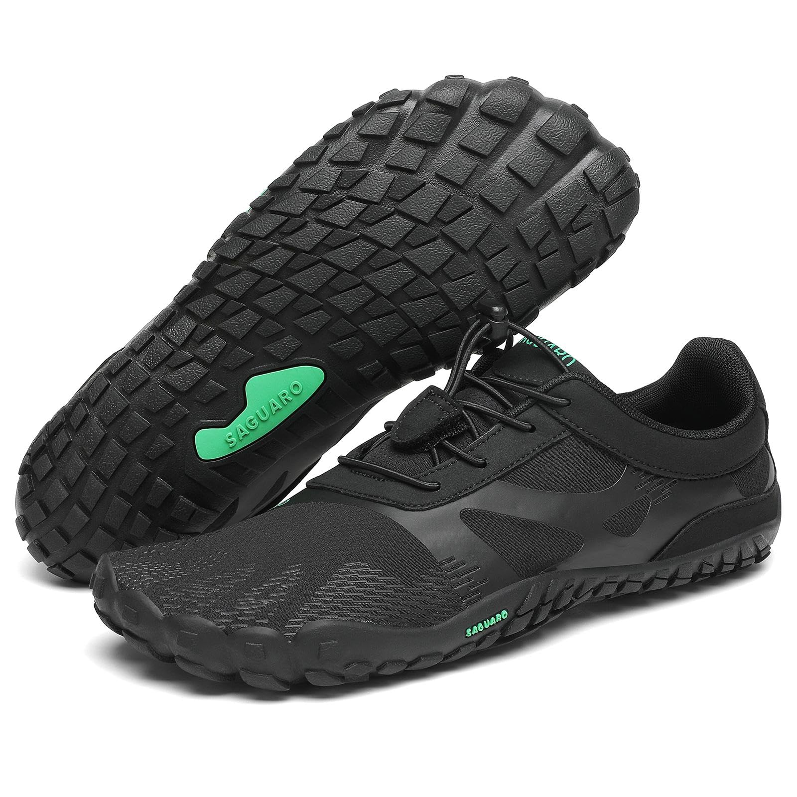 SAGUARO Scarpe da Trail Running Barefoot Uomo Donna Scarpe a Piedi Nudi Minimaliste per Palestra Trekking,GR.36-48