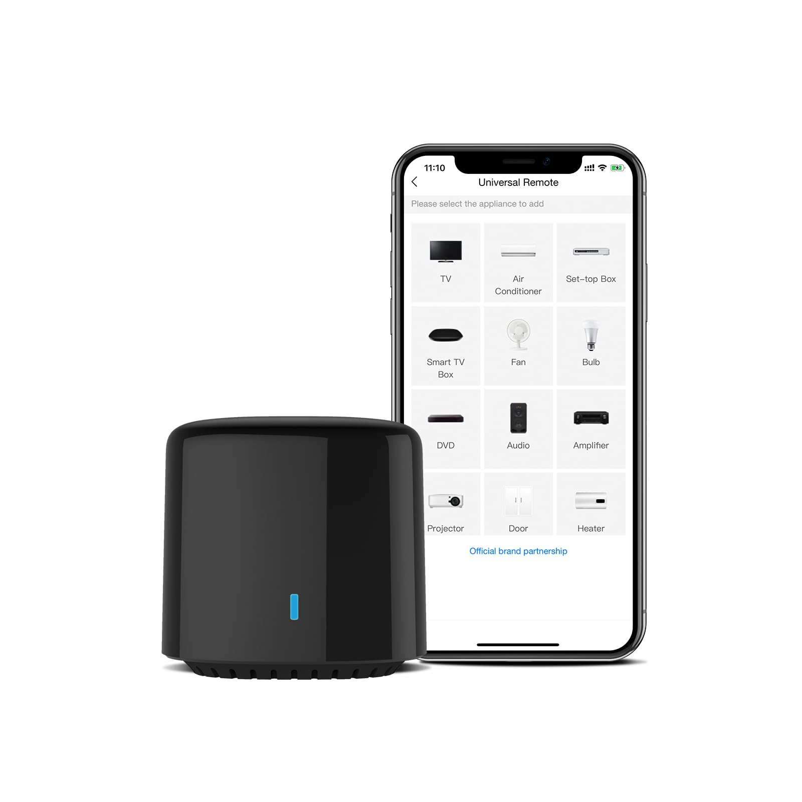 RM4C mini Wi-Fi IR Blaster Controllo vocale remoto universale intelligente con Google Home e Alexa Smart Home HUB APP Broadlink.(solo Wi-Fi a 2,4 GHz).