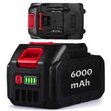 Batteria ricambio 21V 6000 mAh con led minisega trapano compatibile Makita