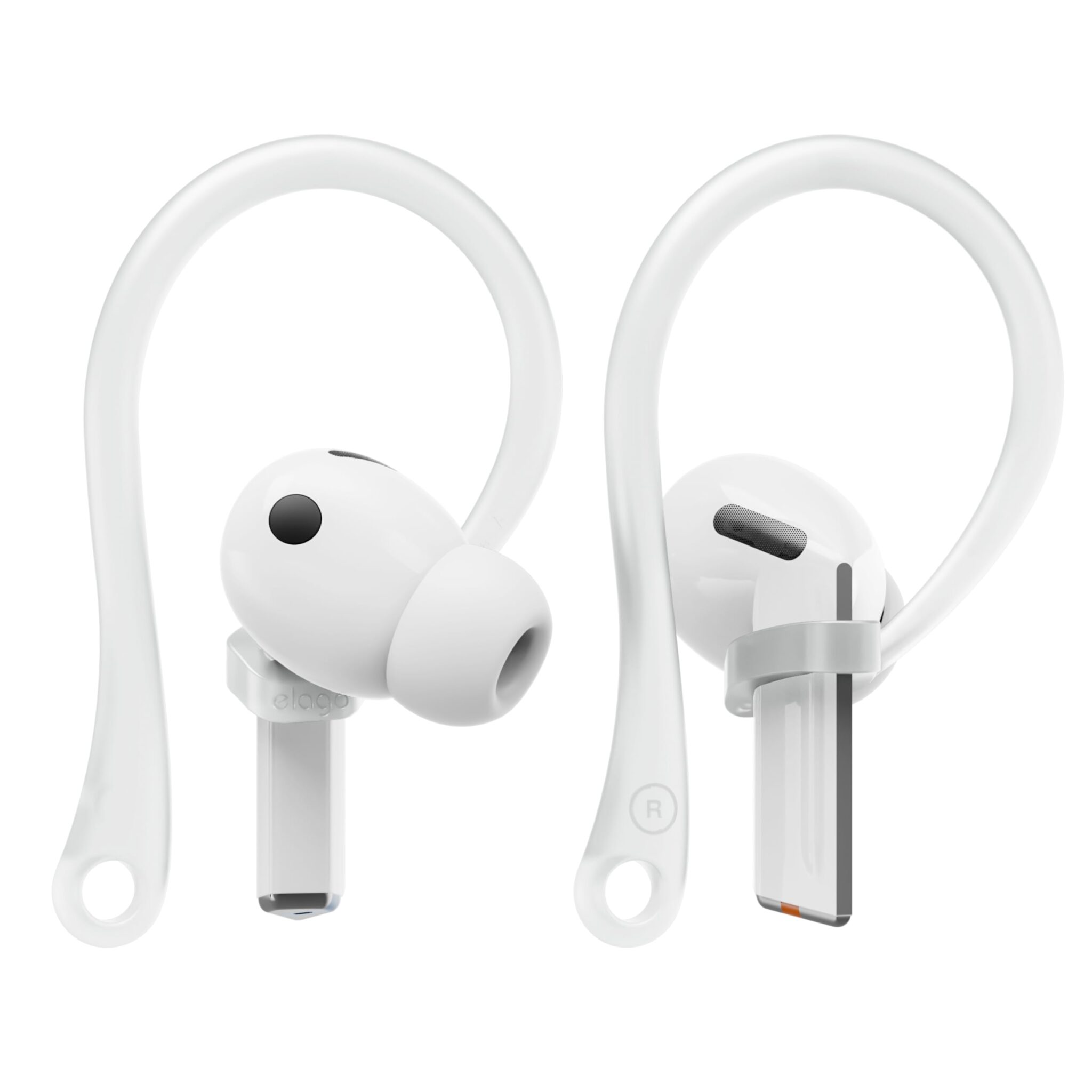 elago Ganci Auricolari EarHooks per Samsung Galaxy Buds 3 e Buds 3 Pro | Accessori Per Auricolari, Antiscivolo, Design Ergonomico, Vestibilità Confortevole (Nightglow Blu)
