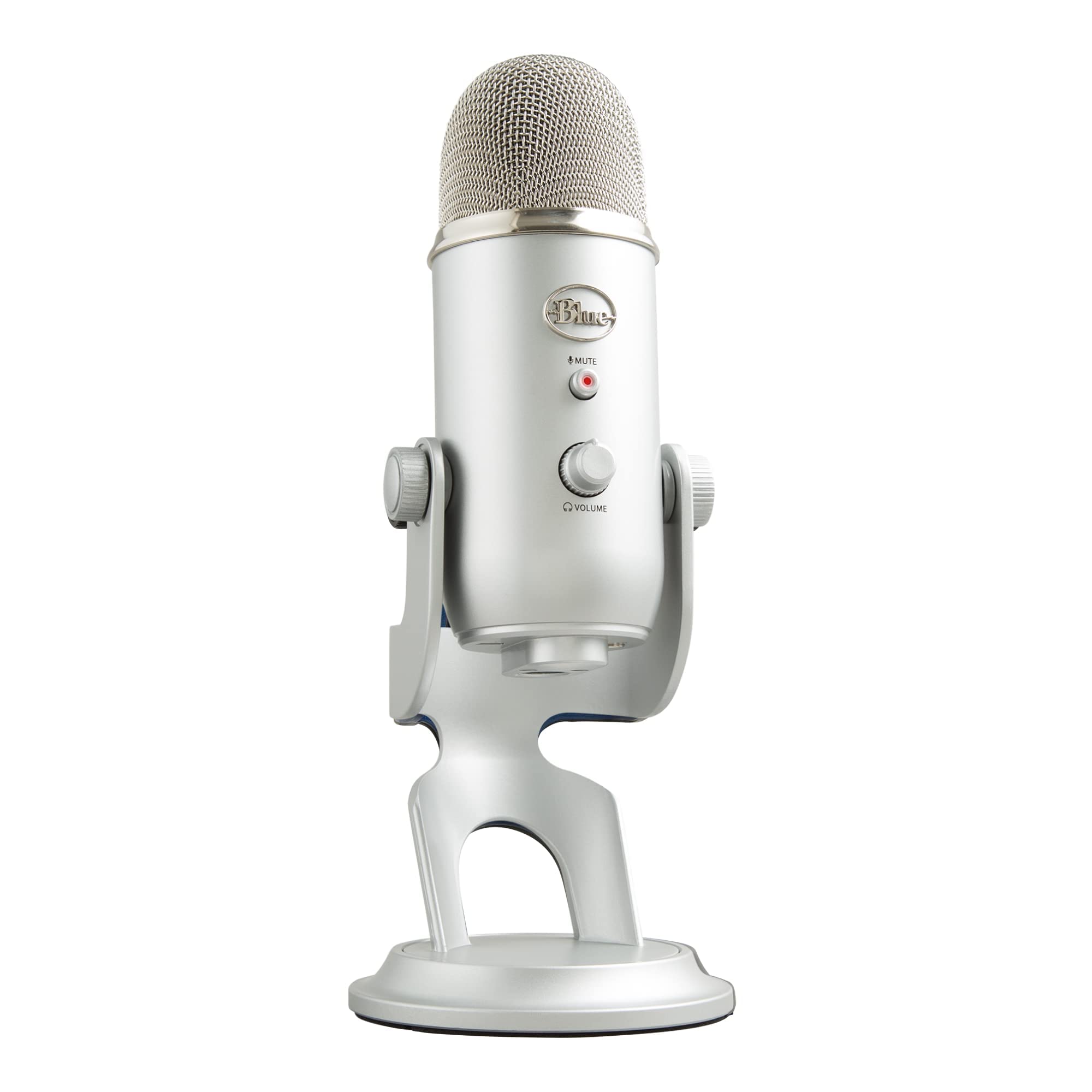 Logitech G Blue Yeti Microfono USB per Registrazione, Streaming | Gaming, Podcasting su PC e Mac, Mic a Condensatore per Laptop o Computer, Effetti Blue VO!CE, Stand Regolabile -…
