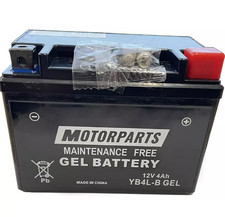 BATTERIA YB4L-B GEL PER MALAGUTI F12 PHANTOM LC 50 2T 1994 1998