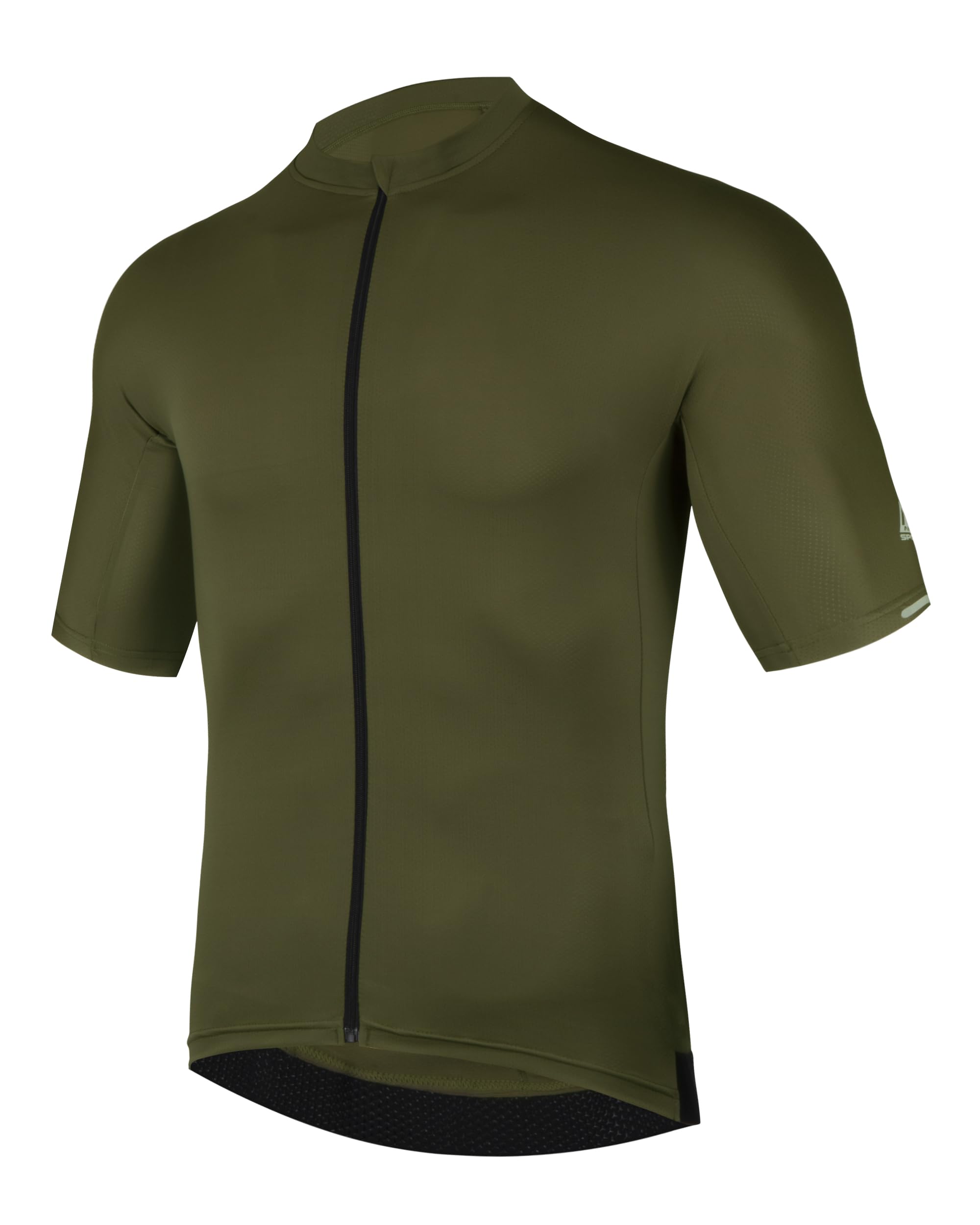 AMZSPORT Maglia Ciclismo Uomo Manica Corta Traspirante Estiva per Bici MTB Maglietta Maniche Corte Abbigliamento Ciclismo Asciugatura Rapida Magliette