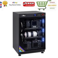 Scatola armadio a secco 65L deumidificatore digitale per obiettivo fotocamera archiviazione attrezzature