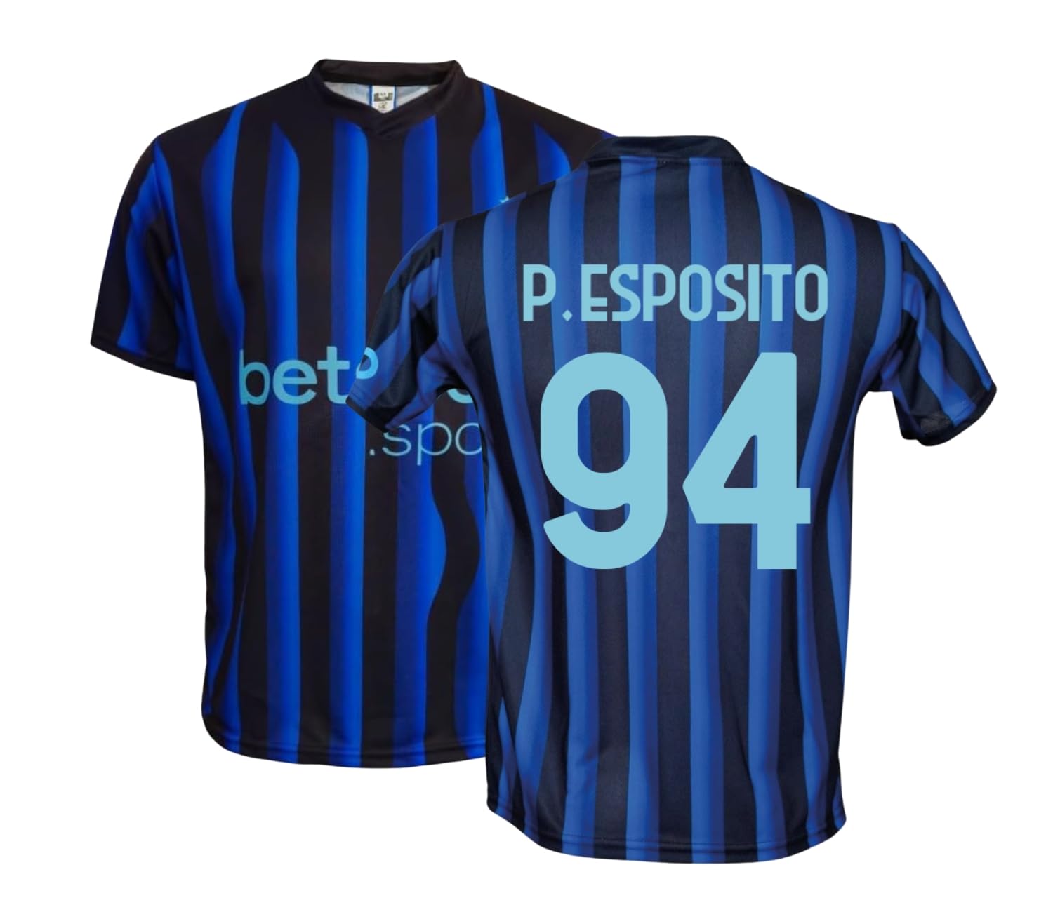 Maglia Inter pio Esposito 94 Replica Ufficiale Autorizzata 2025-2026 Bambino (Taglie-Anni 2 4 6 8 10 12) Adulto (S M L XL XXL)