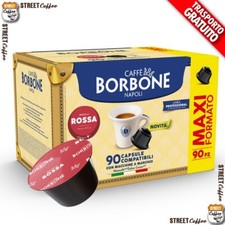 180 Capsule Caffè Borbone Miscela Red Rossa 100% Compatibili Dolce Gusto