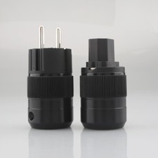 HI-End CRYO Ag Audio Grade HIFI spina IEC placcata argento + spina Schuko