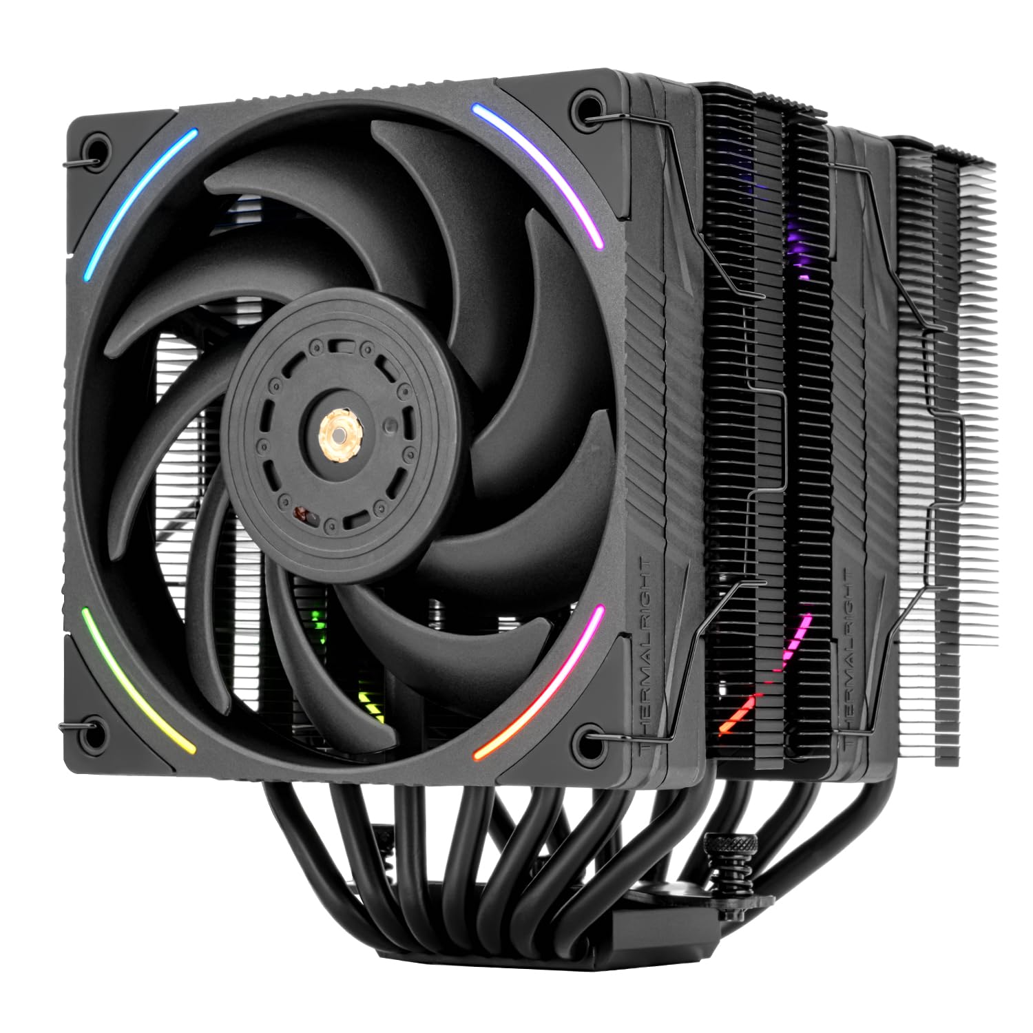 TR Phantom Spirit 120 EVO, raffreddamento CPU a 7 tubi di calore, doppia ventola PWM 120 mm, tecnologia aghp 4.0 per AMD am4 am5 / Intel 1700/1150 / 1151/1200 / 17xx / 2011, raffr…