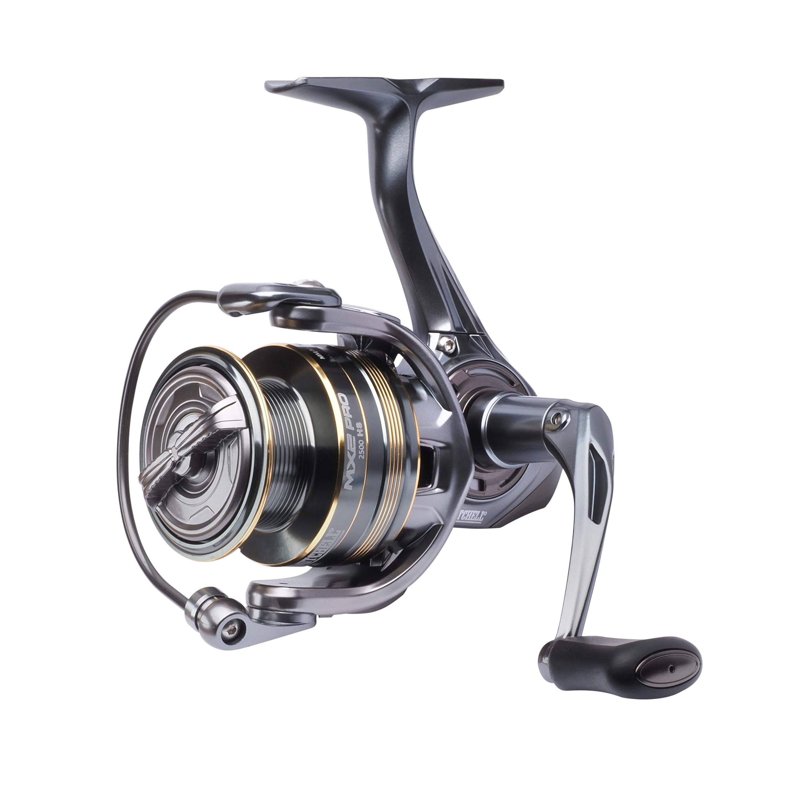 Mitchell MX2 Pro Mulinello da Pesca, Argento, Aluminio, Ambidestro, Spinning, 1000-4000, 5.2:1