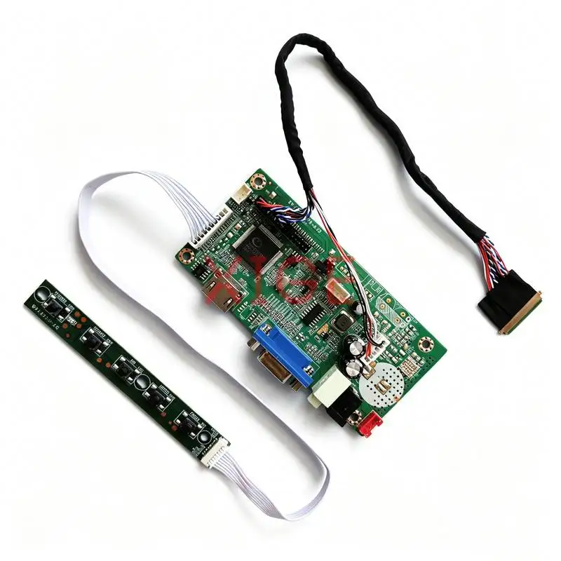 Kit Scheda Controller per LP156WF2 LP156WF4 LP156WFC LP156WF1, LVDS-40 Pin HDMI+VGA 1920*1080, Pannello Monitor Laptop 1920x1080