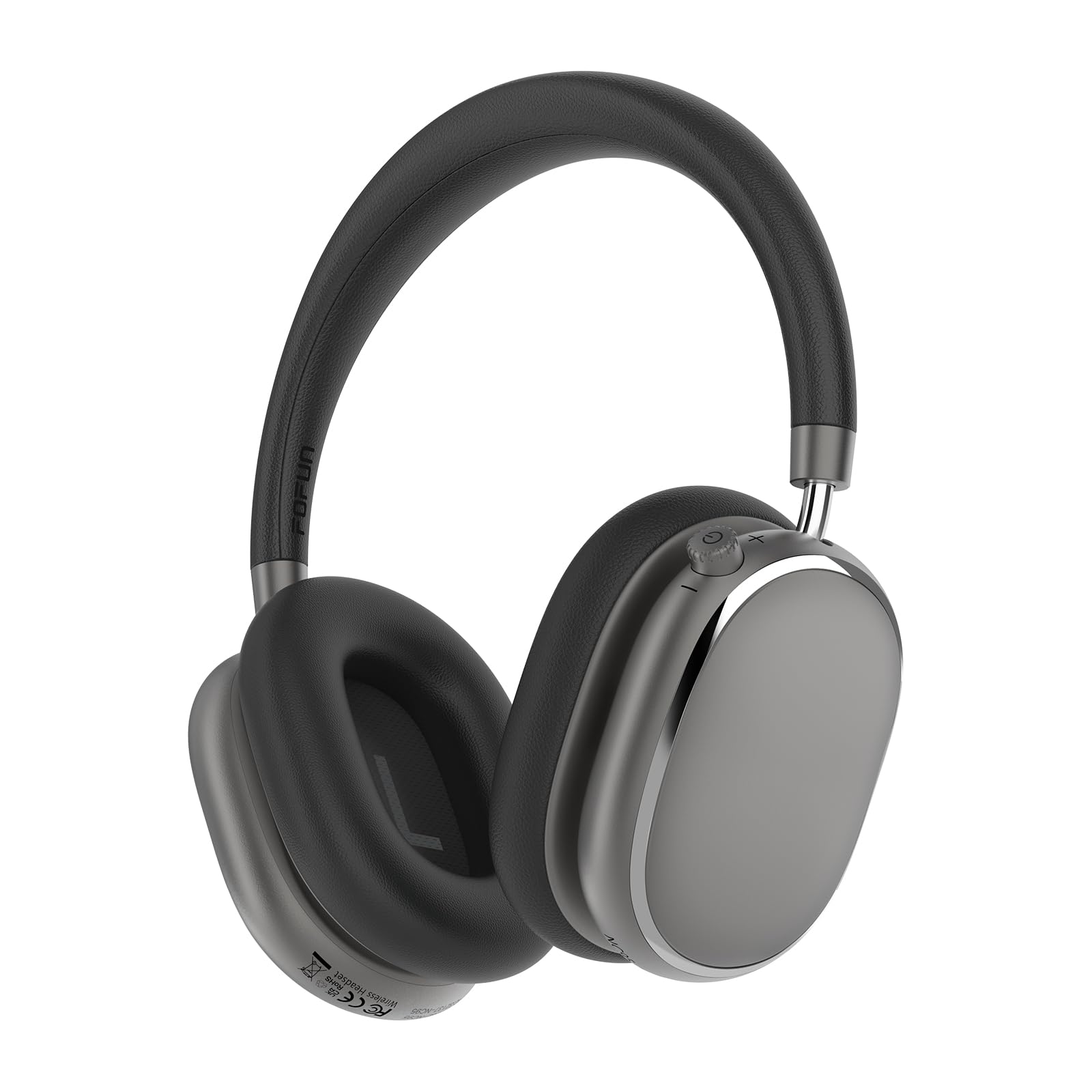 FOFUN NC95 Cuffie Wireless Over-Ear Bluetooth 6.0, Cancellazione Attiva del Rumore,Controllo a Manopola, 120 Ore di Riproduzione,Controllo Tramite App,Vestibilità Comoda