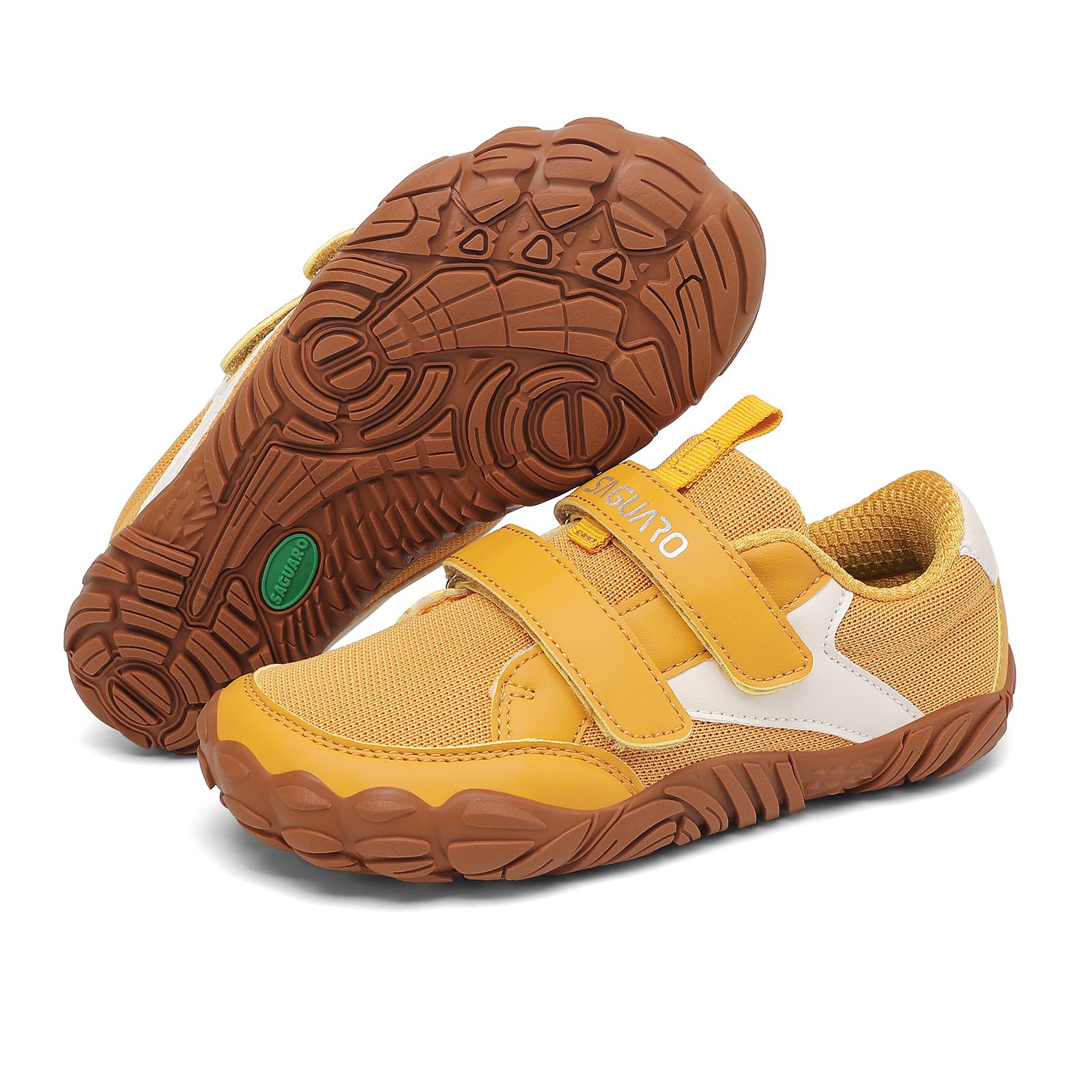 SAGUARO Scarpe Barefoot Bambini, Punta Ampia e Zero Drop | Scarpe Bambino Bambina, Leggere e Flessibili per Muoversi Liberamente, Facili da Indossare, per Uso Quotidiano e Scuola