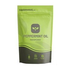 Olio di Menta Piperita 200mg 180 Capsule Softgel Integratore ad Alta Resistenza