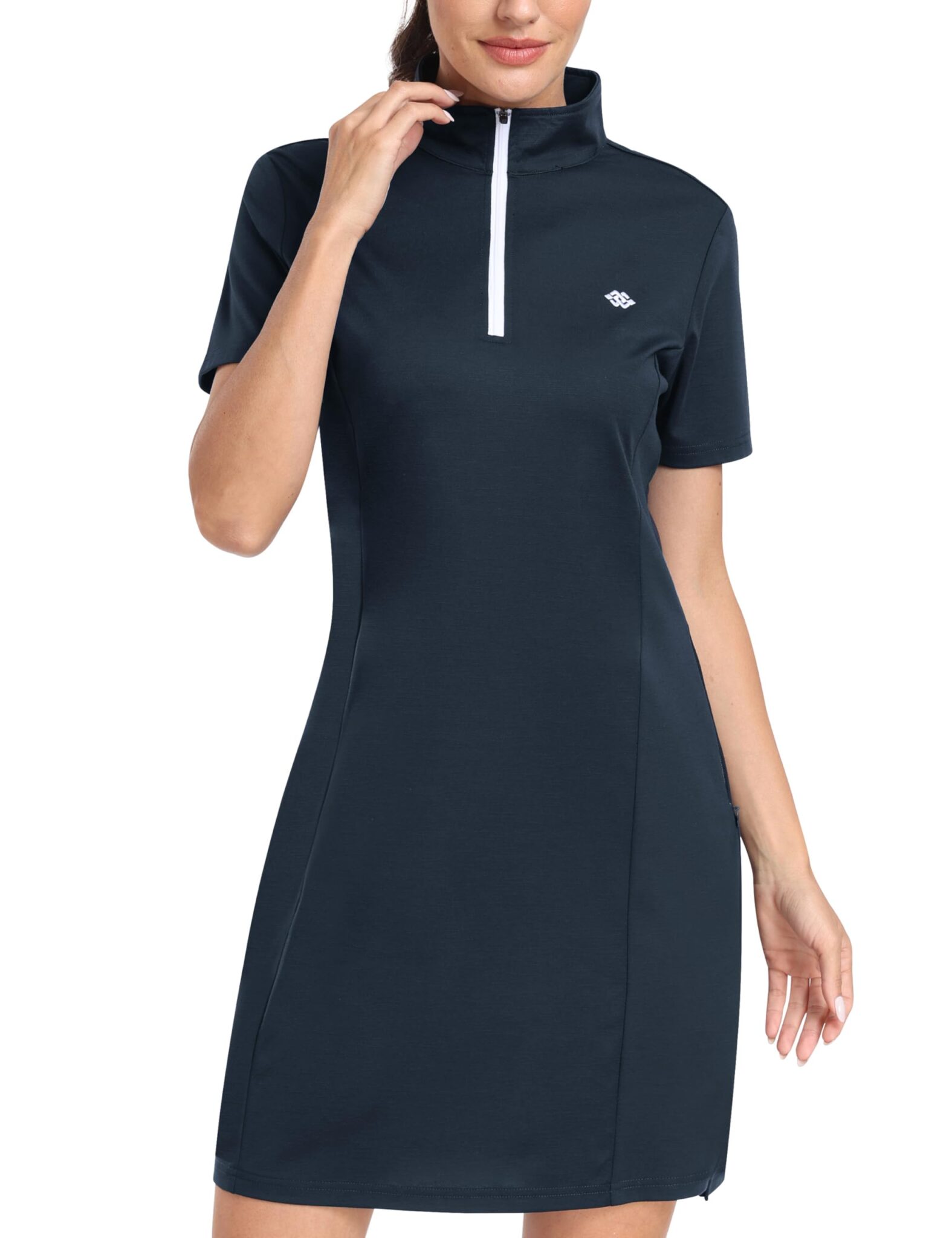 MoFiz Vestito Polo Donna Manica Corta Estate Sportivo Tenis Golf Dress