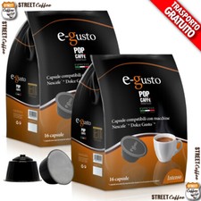 160 Capsule Cialde Caffè Pop E Gusto Intenso M. 1 compatibili Dolce Gusto Promo