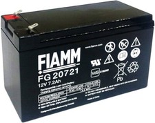 BATTERIA FIAMM FG20721 12V 7ah PIOMBO 7,2AH originale AGM alarm UPS NUOVA