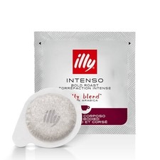 Caffè illy 100 Cialde Filtro Carta Ese 44mm Tostato Intenso ex Scura 100%Arabica