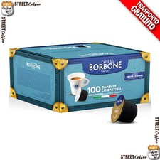 100 Capsule Caffè Borbone Compatibili Lavazza Blue Blu In Black Miscela ORO