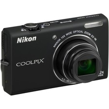 Nikon Coolpix S6200 fotocamera digitale 16 MP nero zoom ottico 10x con accessori