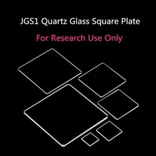 Piastre rettangolari quadrate in silice fuse vetro quarzo ultravioletto, JGS1