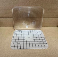 Nuovo schermo di messa a fuoco 2 in 1 griglia illumina 4x5 per Toyo Wista Sinar Cavaliere Linhof