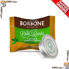 200 Capsule compostabili Caffè Borbone Don Carlo Oro compatibili a Modo Mio *