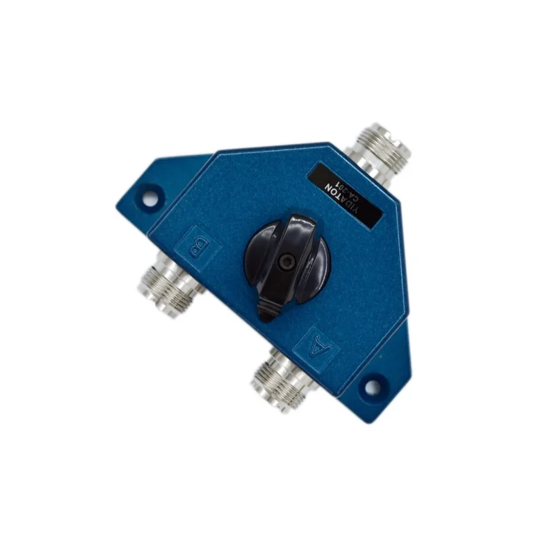 CO‑201 Interruttore Manuale per Antenna Coassiale a 2 Posizioni UHF Femmina SO239 1.8‑600MHz per Accessori Antenna Stazione Base Ripetitore Radio