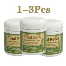 Crema al magnesio Total Relief per il comfort - Crema MSM e Arnica ad assorbimento rapido