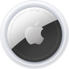 Apple AirTag | Per iPhone e iPad | Tracker per chiavi, portafoglio, bagaglio IP67 Bianco