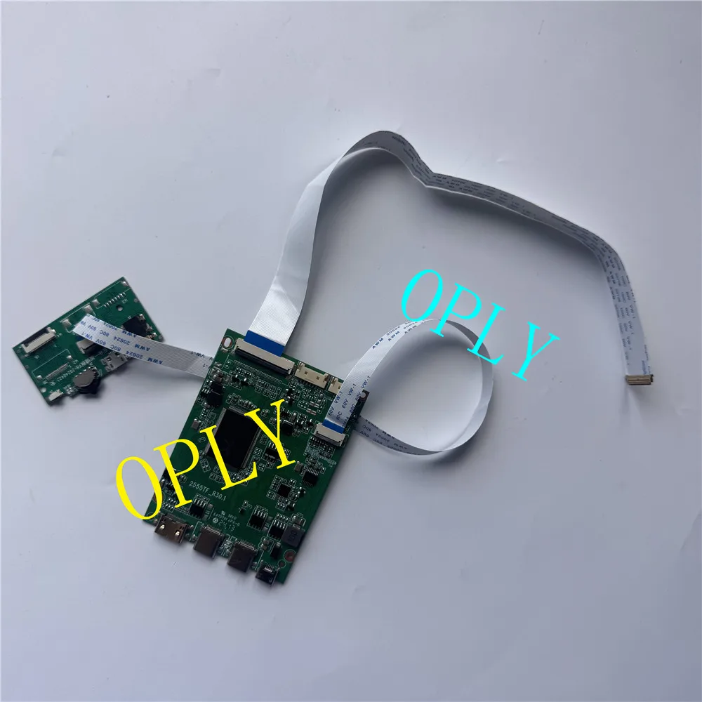 2 schede controller Mini EDP compatibili con HDMI di tipo C per schermo LED LP156WHB-TPB1 LP156WHB-TPA1 LP156WHB 15,6" 1366×768 fai-da-te