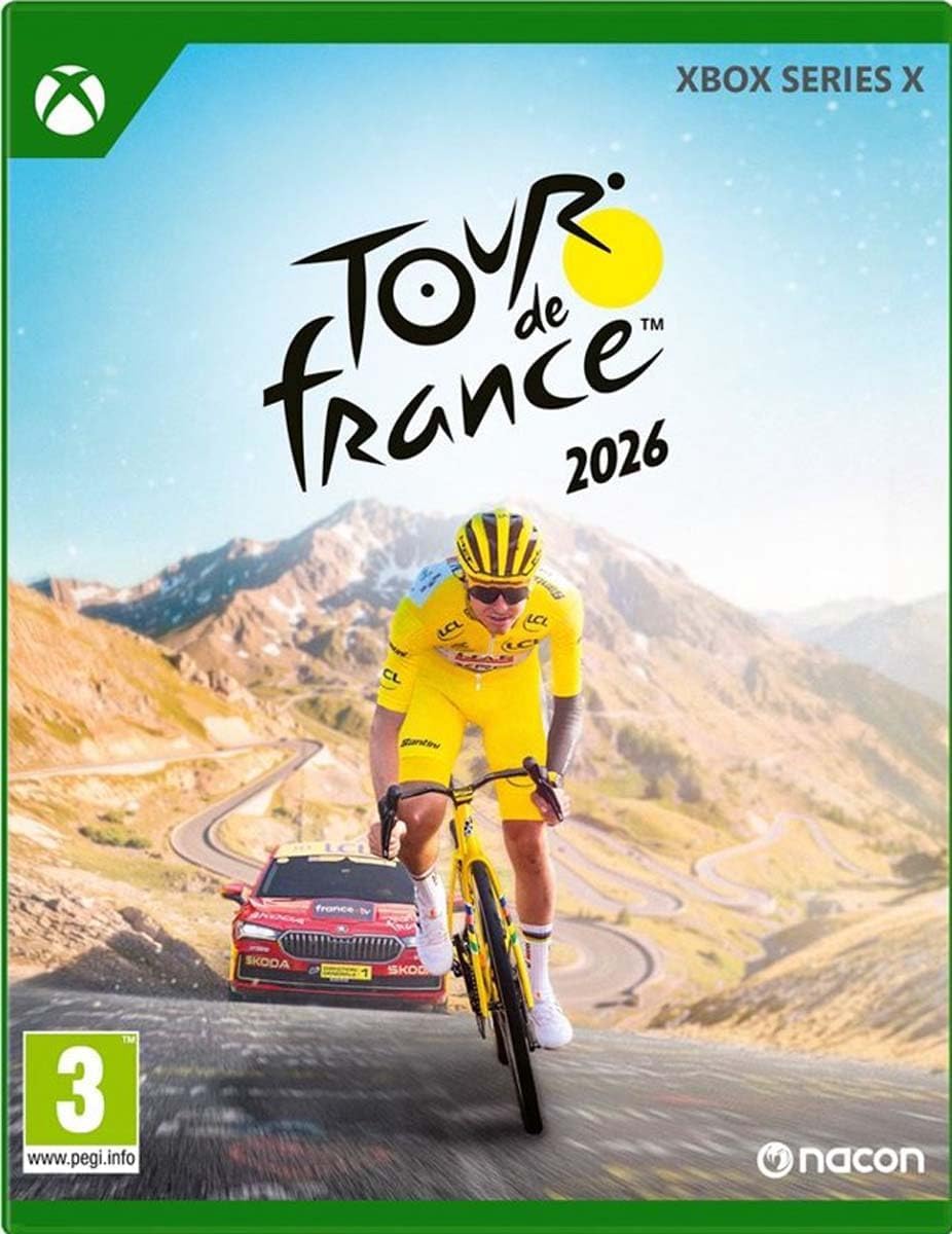 Tour de France 2026 (Xbox Series X). Gioco Ufficiale NACON - XBXTDF26FRUK | Simulazione ciclismo con meteo dinamico, 7 gare ASO, 34 team pro, oltre 100 tappe, 1-6 giocatori online