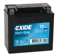 BATTERIA AUSILIARIA MERCEDES-AUDI-BMW START & STOP 12V 13AH 200A 145x90x150 mm