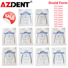 AZDENT Ortodonzia Dentale Super Elastico Niti Arco Rotondo Filo Forma Ovoidale Archwire