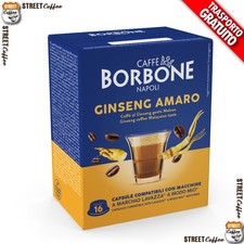 96 Capsule Caffè Borbone Ginseng Amaro 100% Compatibili Lavazza modo mio