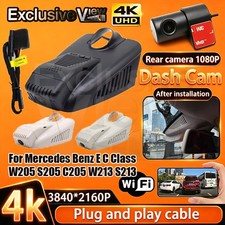 Dash cam 4K Wifi DVR per Mercedes Benz Classe E C W205 S205 C205 W213 S213
