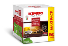 300 Cialde Kimbo Macinato Fresco espresso formula bar - 2 Ct da 150 pz -