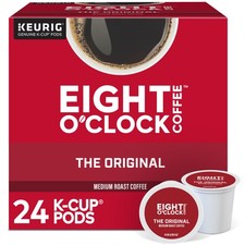 Eight O'Clock Coffee The Original Keurig K-Cup Cialde, Caffè a Tostatura Media, 24ct