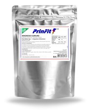 1 kg - Magnesio Cloruro Polvere Puro 100% E511 - Integratore Alimentare PrinFit