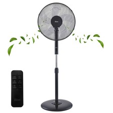 Ventilatore a Piantana Ø43cm 48 Watt Ventilatore Oscillante Macchina del Vento Condizionatore