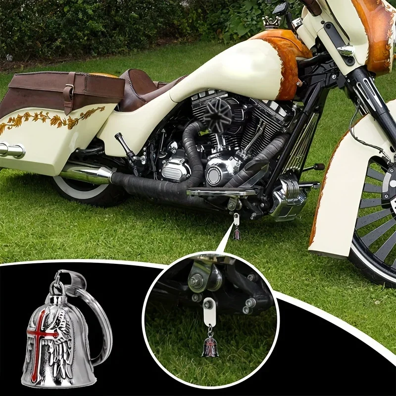 Accessori portachiavi con campanellino per moto, ciondoli per auto, borse, ciondoli decorativi, piccoli campanelli vintage, accessori.
