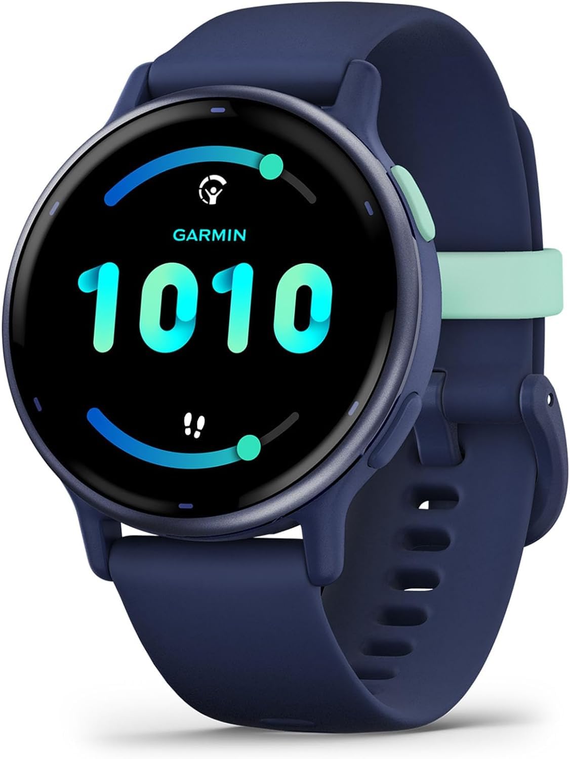 Garmin vívoactive 5, 42mm, Smartwatch GPS, Navy | Display AMOLED 1,2", Musica, GarminPay, +30 Sport, Cardio, Coach Sonno, Benefici Workout, Autonomia 11 giorni