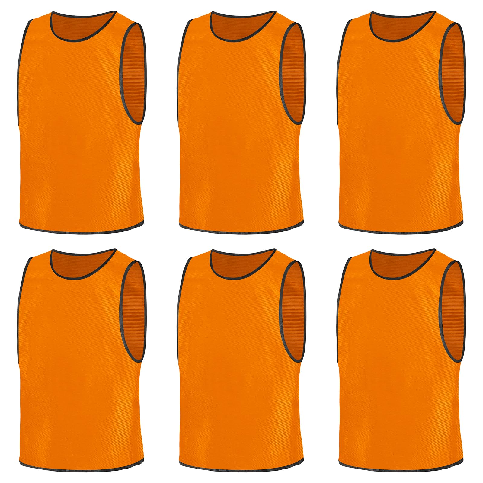 BSBUY Pettorine da Allenamento, Pettorine per Allenamento a Squadre, Casacche Calcio Gilet da Sportivo, Scrimmage Formazione Gilet Sports Bibs per Bambini, Giovani e Adulti, Molti…