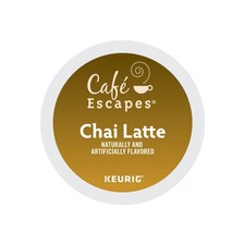 Cafe Escapes Chai Latte, cialda Keurig K-Cup, numero 96