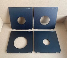 Scheda obiettivo off-center 96x99 mm Linhof Wista Technika fotocamera ebano Copal #0 #1 #2