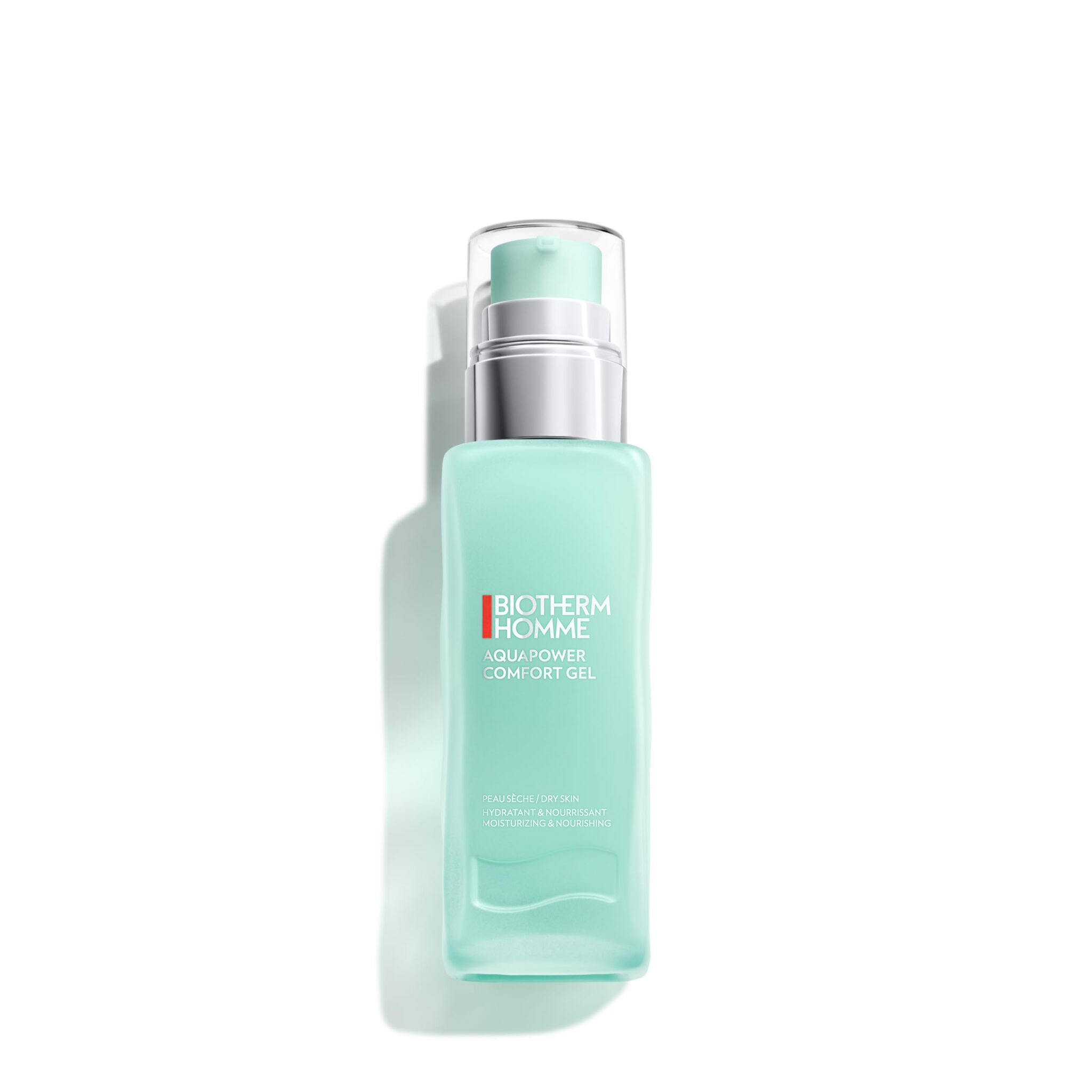 Biotherm Homme Aquapower Gel, Trattamento Viso Ultra-Idratante Uomo, Con Life Plankton ed Elementi Oligo-Termali, Texture Gel Ultra Leggera e Rinfrescante, Flacone 75 ml