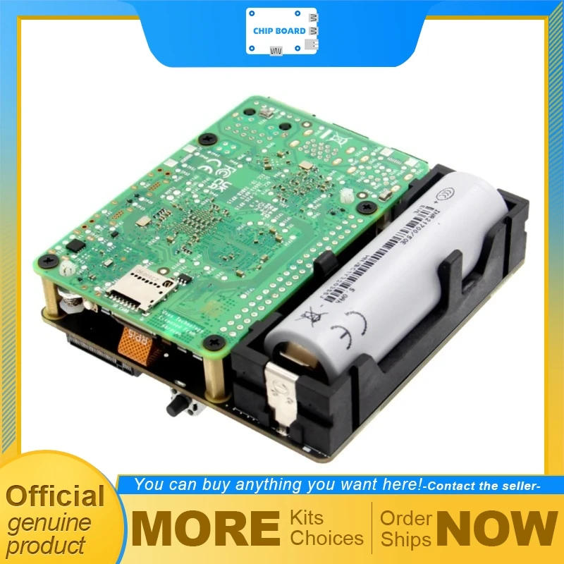 Geekworm X1208 UPS HAT per Raspberry Pi 5, M.2 HAT+, Alimentazione 5.1V 5A, Compatibile con Batteria 21700, Scheda di Archiviazione NVMe