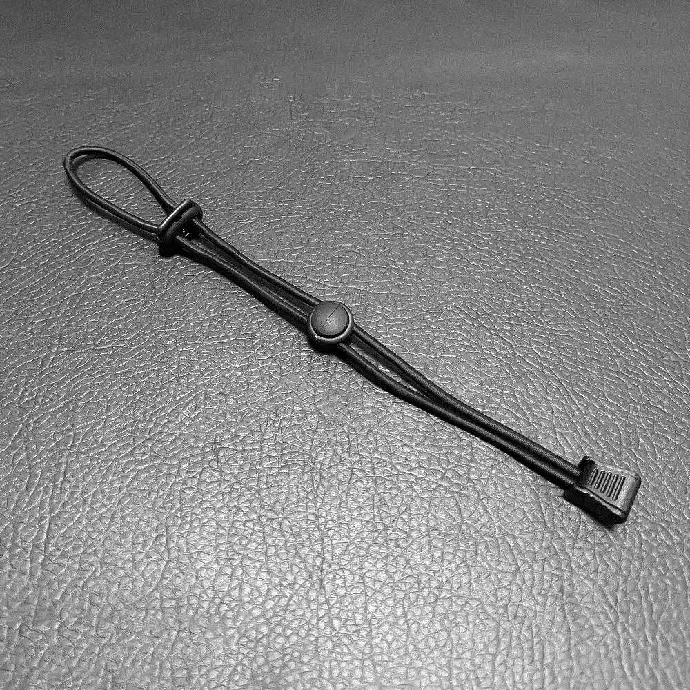 Fibbia Elastica per Zaino da Esterno, Attrezzatura da Campeggio, Corda di Fissaggio per Bastoncini da Trekking, Fibbia Esterna, Clip per Torcia